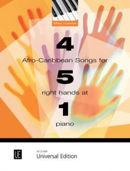 4 Afro-Caribbean Songs for 5 Right Hands at 1 Piano 