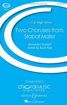 Two Choruses From Stabat Mater 