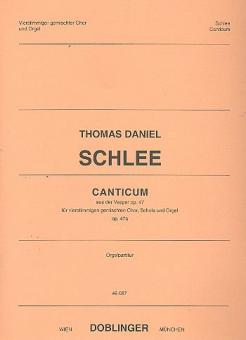 Canticum aus der Vesper op.47a 