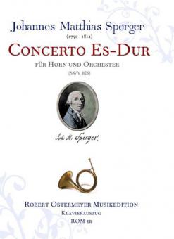 Konzert für Horn und Orchester Es-Dur SWV B26 