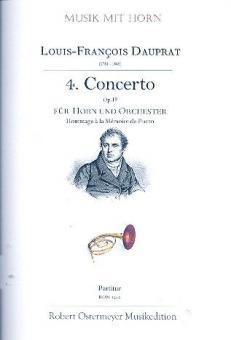 4. Concerto für Horn und Orchester F-Dur op. 19 (Hommage à la Mémoire de Punto) 