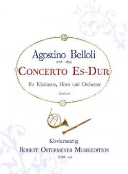 Concerto Es-Dur für Klarinette, Horn und Orchester (1820) (Erstdruck) 