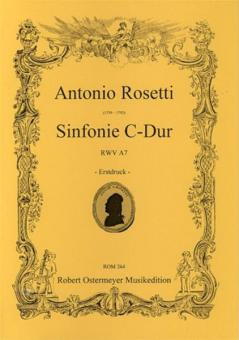 Sinfonie C-Dur RWV A7 (1785) (Erstdruck) 