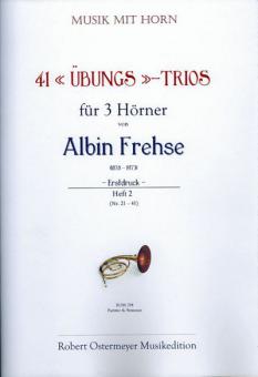 41 'Übungs'-Trios für 3 Hörner Heft 2 