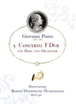 5. Konzert für Horn und Orchester F-Dur 
