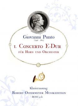 1. Konzert für Horn und Orchester E-Dur (1777) 