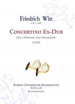 Concertino für 2 Hörner und Orchester Es-Dur (1818) 