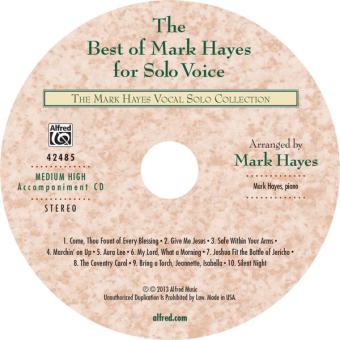 The Best of Mark Hayes for Solo Voice (Accompaniment CD) 