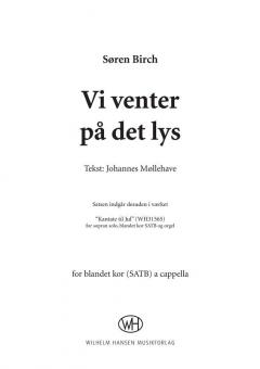 Vi Venter Pa Det Lys 