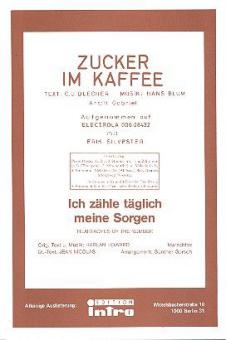Zucker im Kaffee 