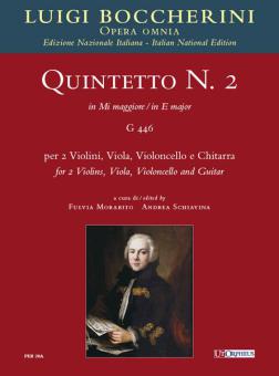 Quintet No.2 in E major G.446 