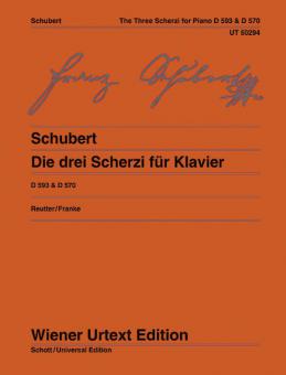 The three Scherzi for piano - Edited from the sources by Jochen Reutter 