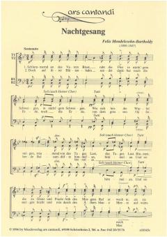 Nachtgesang (Schlummernd an des Vaters Brust) 