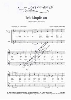 Ich klopfe an 