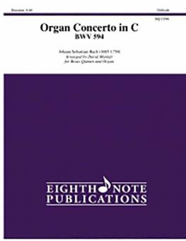 Organ Concerto In C BWV 594 