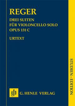3 Suites per violoncello solo op. 131c 
