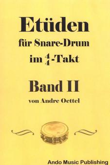 Etüden für Snare-Drum im 4/4-Takt Band 2 