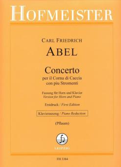 Concerto per il Cornu di Caccia con piu Stromenti 