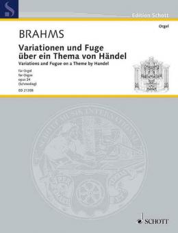 Variations and Fugue on a Theme by Handel Op. 24 Standard