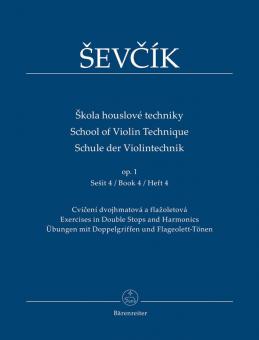 Schule der Violintechnik op. 1 Heft 4 