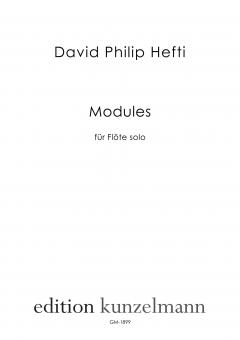 Modules für Flöte solo 