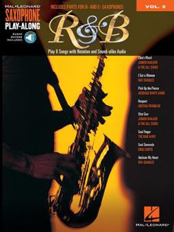 Saxophone Play-Along Vol. 2: R&B 