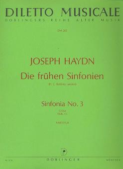 Sinfonia No. 3 G major Hob. I:3 