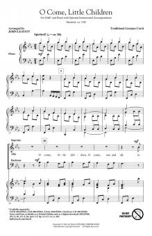 O Come, Little Children Standard