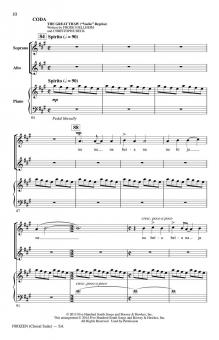 Frozen (Choral Suite) Standard