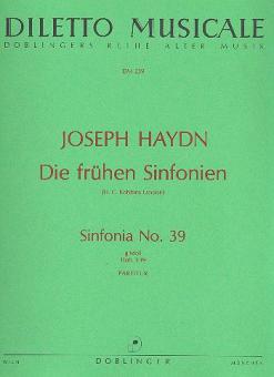 Sinfonia No. 39 G minor Hob. I:39 