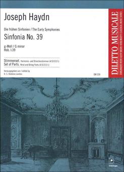 Sinfonia No. 39 G minor Hob. I:39 