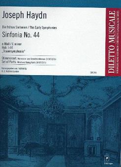 Sinfonia No. 44 E minor Hob. I:44 