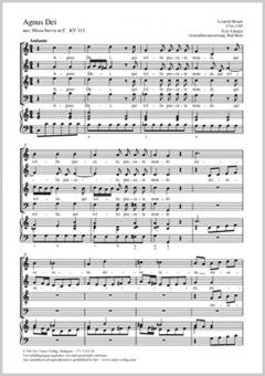 Agnus Dei KV 115 