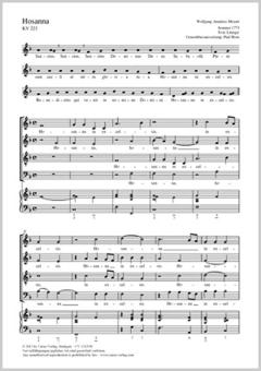 Hosanna KV 223 