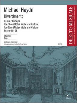 Divertimento C-Dur P 98 