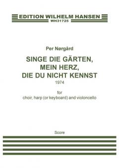 Norgard Singe Die Gärten... Sc 