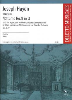 Notturno No. 8 in G major 
