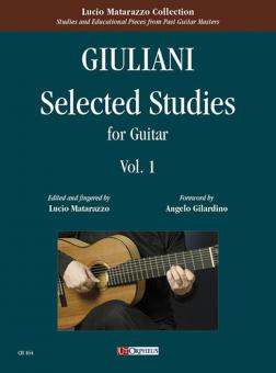 Selected Studies for Guitar Vol. 1 