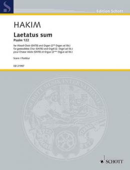 Laetatus sum Standard