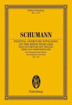Overture del festival con canti sulla Rheinweinlied op.123 Standard