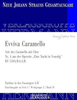 Eine Nacht in Venedig - Evviva Caramello (Nr. 4) RV 510A/B-4.A/B 