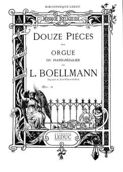 12 Pièces Op. 16 (Organ) 