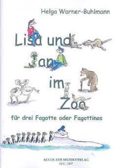 Lisa und Jan im Zoo 