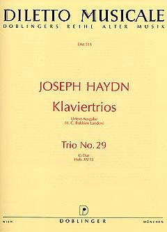 Piano Trio No. 29 G major Hob. XV:15 