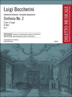 Sinfonia Nr. 2 C-Dur G 491 op. 7 