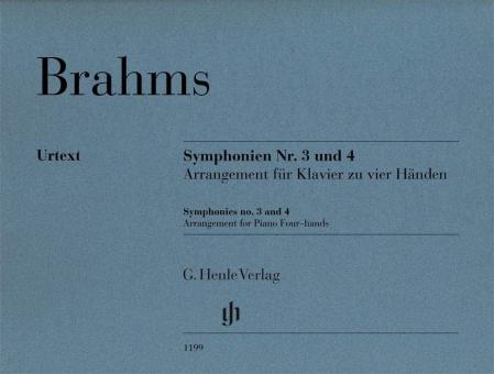 Symphonies no. 3 and 4 