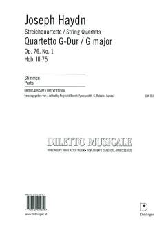String quartet G major Hob. III:75 op. 76/1 