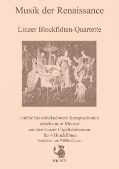 Musik der Renaissance: Linzer Blockflöten-Quartette 