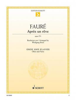 Après un rêve op. 7/1 Standard
