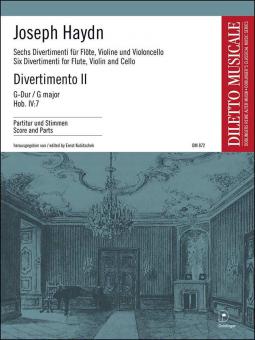 Divertimento II G major Hob. IV:7 